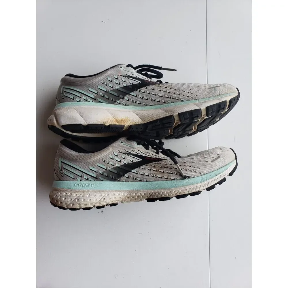Brooks Glycerin GTS 19 Shoes Size 9.5 Womens Gray Running Marathon 1203441d074